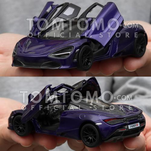 Foto Produk McLaren 720s Tomtomo Mobil Mobilan Diecast Miniatur Mainan Cowok Laki - Ungu dari Tomtomo
