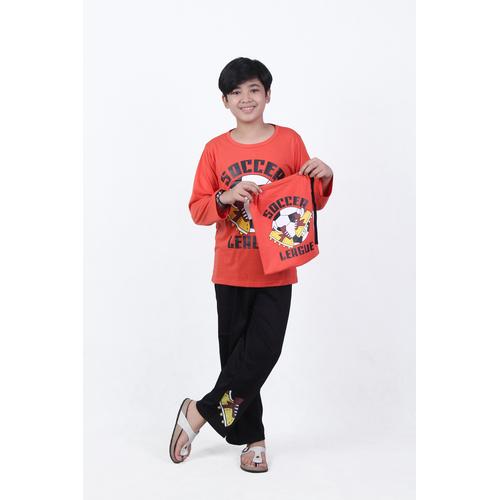 Foto Produk Piyama Anak Long Shirts Soccer League LSLP107 - 12 dari Boboo Kids