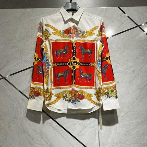 Jual Kemeja Gucci Horse White Shirt 