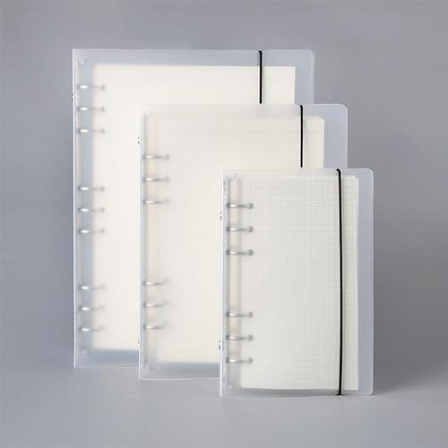 Foto Produk DIY 6 Ring Plastic Binder Cover A7 - Sampul Binder A7 - Binder 6 Ring dari Pinkabulous