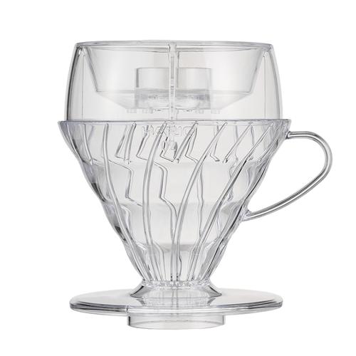 Gambar Hario V60 Drip-Assist Set Plastic Transparant PDA-1524-T dari Hario Indonesia Jakarta Utara Tokopedia