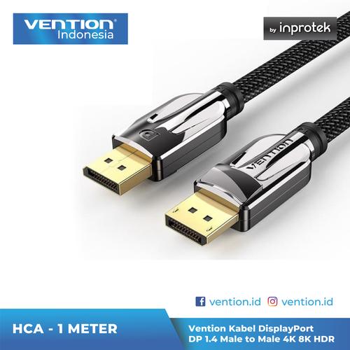 Foto Produk Vention Kabel DisplayPort DP 1.4 Male to Male 4K 8K HDR Adaptive-Sync - HCA 1 Meter dari Vention Indonesia