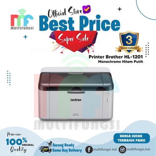 Foto Produk Printer Brother HL-1201 Monochrome Original Hitam Putih HL1201 HL 1201 dari Multifungsi Online
