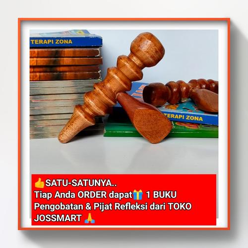 Gambar Bonus Buku,Alat Jossterapi Pijat Refleksi Pistol Sehat Tanpa obat dari JossMart Jakarta Timur Tokopedia