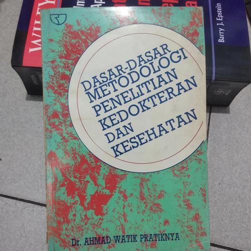 Jual Dasar dasar metodologi penelitian kedokteran dan kesehatan ...