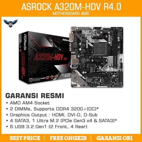 Foto Produk Asrock A320M HDV dari YOUNGS COMPUTER