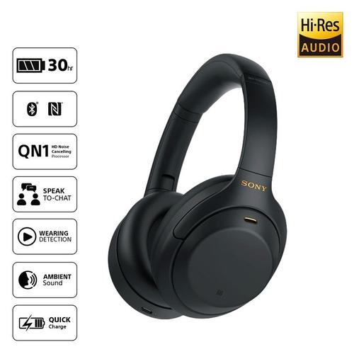 Jual SONY WH - 1000XM4/B BLACK 