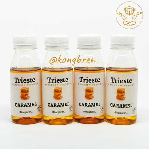 Foto Produk Sirup Trieste Repack 100 ml Coffee Flavours - Trieste Syrup Repack - Caramel dari Kongbren