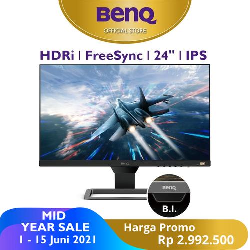 Foto Produk Monitor 24 inch BenQ EW2480 IPS HDR 75Hz LED Freesync B.I.+ Eye Care dari BenQ Official Store