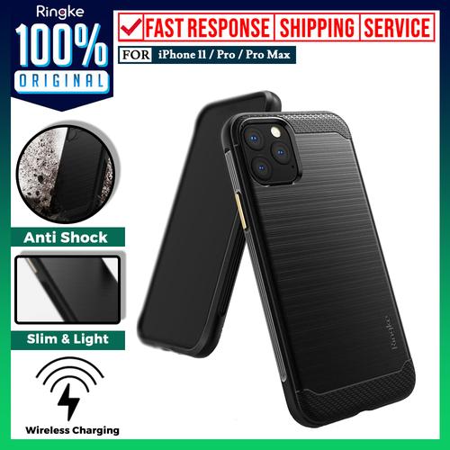 Foto Produk Case iPhone 11 Pro Max / 11 Pro / 11 Ringke ONYX Softcase Carbon Fiber - 11 Pro Max dari Unicase Store