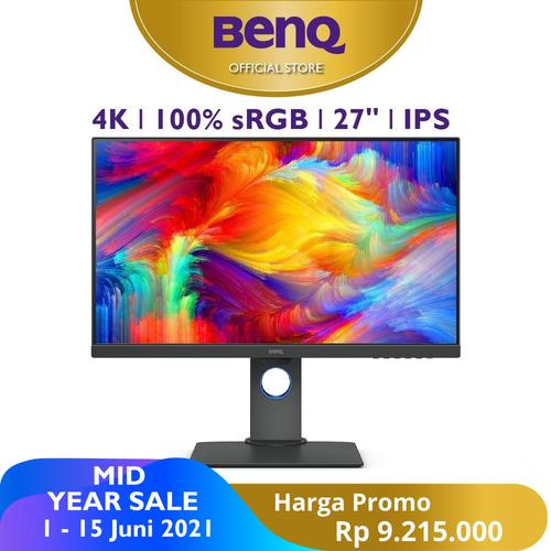 Foto Produk Monitor 4K BenQ PD2700U 27 inch IPS 4K Professional Desainer Monitor dari BenQ Official Store