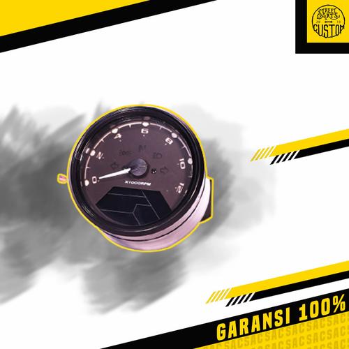 Promo Speedometer Digital / Universal semua Motor Custom / w175 / XSR