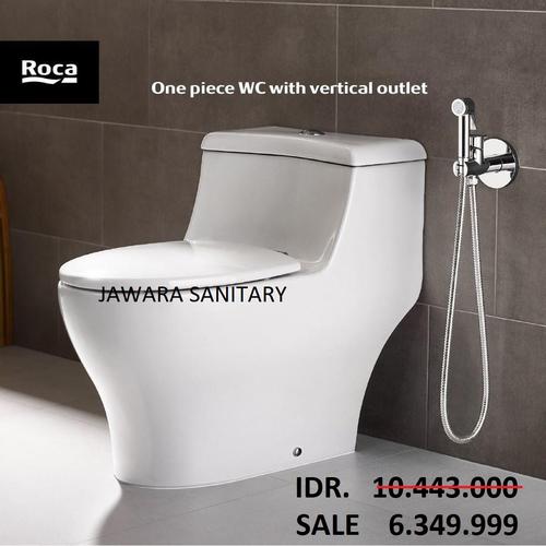 Gambar ROCA Chicago One Piece Toilet dari jawarasanitary Kab. Tangerang Tokopedia