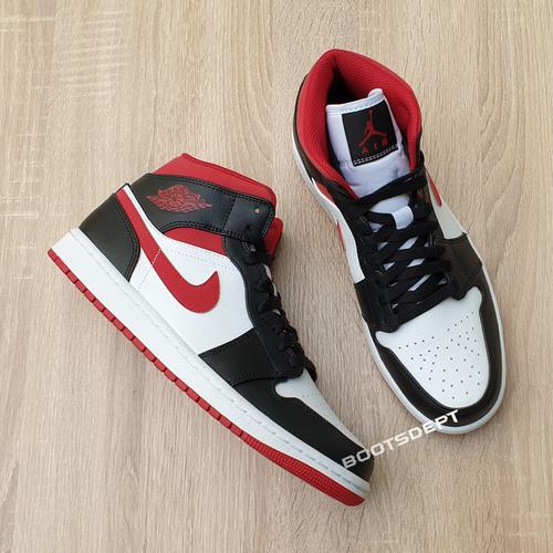 retro 1 mid red