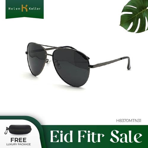 Foto Produk HELEN KELLER-Kacamata Hitam--Sunglasses Pria-UV-H8370MT-N31-Black dari Helen Keller Official