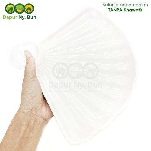 Foto Produk Piring Kipas Besar Melamin Unica Ukuran 11 Inch dari Dapur Ny.Bun
