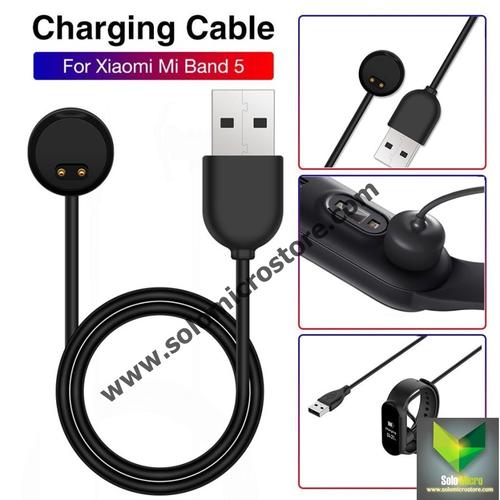 Jual Kabel USB Cas Charger Xiaomi Mi Band 5 Magnet Jepit Miband 5 Smart -  Kota Surakarta - Solo Micro | Tokopedia