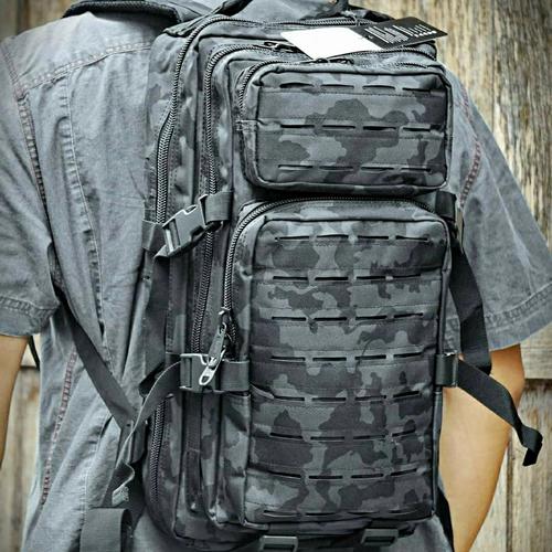 black multicam bag