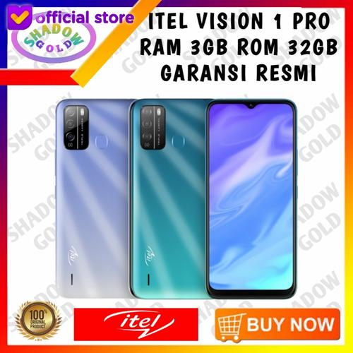 Foto Produk Infinix Itel Vision 1 Pro 3/32 RAM 3GB ROM 32GB GARANSI RESMI - COSMIC SHINE dari Shadow Gold
