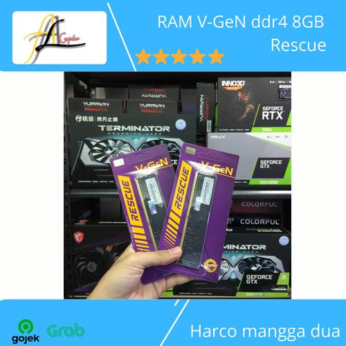 Gambar RAM V-GeN ddr4 8GB Rescue dari AL computerr undefined Tokopedia