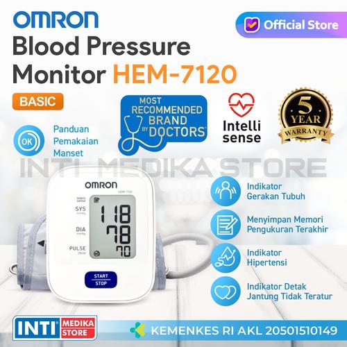 Foto Produk OMRON - Tensi Digital HEM 7120 | Tensi Omron | Tensimeter Digital dari INTI MEDIKA STORE