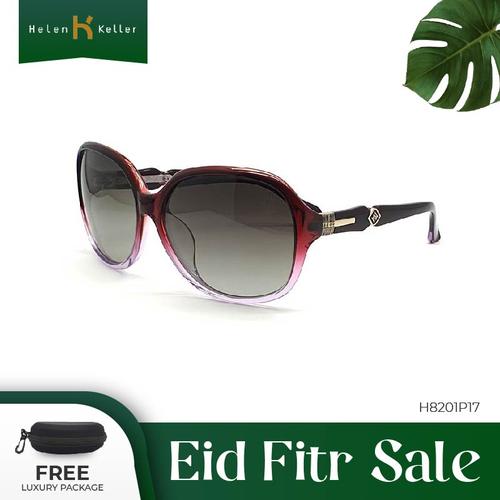 Foto Produk HELEN KELLER-Kacamata Hitam Wanita UV Protection-H8201-P17-PurpleRed dari Helen Keller Official