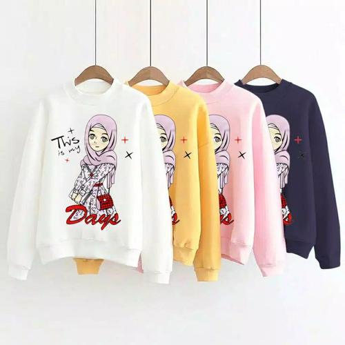 Foto Produk Atasan Muslim Days Kaos Anak Lengan Panjang Atasan Anak Perempuan - DAY, Hitam dari Gracecoll
