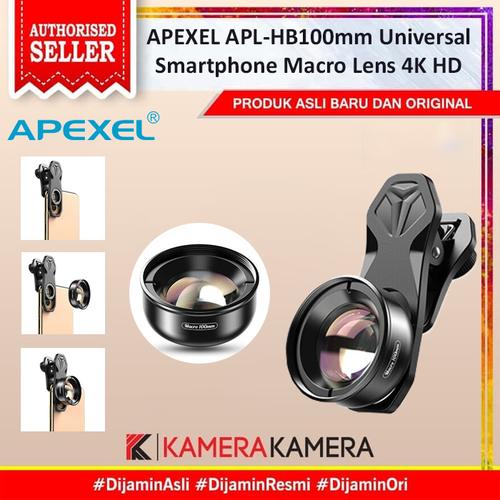 Gambar APEXEL APL-PR50-U Pro HD 4K Lensa Macro 100mm Lens for Smartphone dari kamerakamera Jakarta Pusat Tokopedia