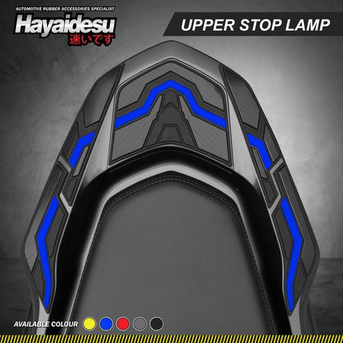Foto Produk Hayaidesu PCX 160 Body Protector Upper Stop Lamp Cover - Biru dari Hayaidesu Indonesia