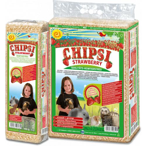 Foto Produk CHIPSI Strawberry Wood Chip Litter 1kg dari Bakpao Rabbit