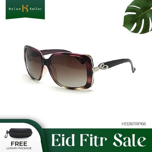Foto Produk HELEN KELLER-Kacamata Hitam Wanita UV Protection-H1336TR-P66-Maroon dari Helen Keller Official