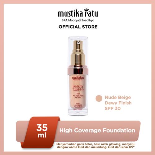 Foto Produk Mustika Ratu NudeBeige Kosmetik Wajah Foundation Dewy Finish SPF 30 dari Mustika Ratu