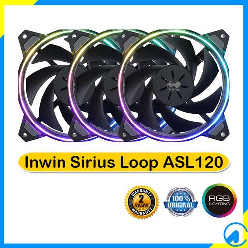 Foto Produk Inwin Sirius Loop ASL120 ARGB Triple Pack 12cm Fan dari Artica Computer