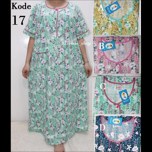Foto Produk LONGDRESS/ HOMEDRESS/ LONGPEN /DASTER KATUN JEPANG MOTIF BUNGA dari Elvindo_shop