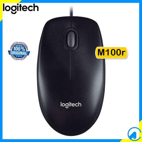 Foto Produk Logitech M100r USB Wired Kabel Mouse dari Artica Computer