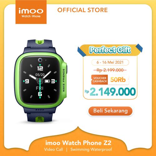 Foto Produk imoo Watch Phone Z2 - HD Video Call - APPLE GREEN dari imoo Official Store