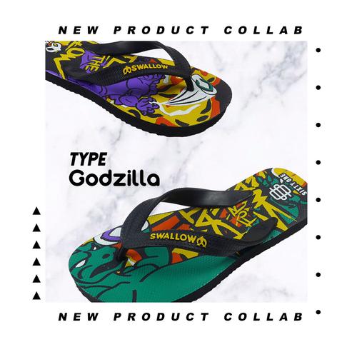 Foto Produk SANDAL SWALLOW X NUMBER 61 - TIPE GODZILLA - LTD ED 1/800 - 10.5 dari Sandal Swallow Indonesia