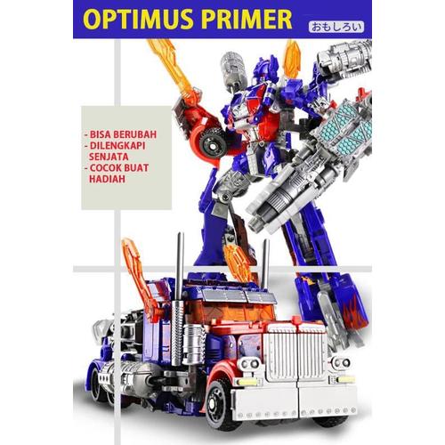 Gambar Mainan Anak Laki-Laki Robot 2in1 Transformer Bumblebee Optimus Prime - Optimus Prime dari ROZENZEEP Jakarta Barat Tokopedia
