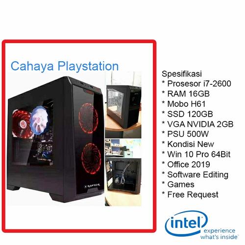 Jual pc gaming / server rakitan i7 ram 