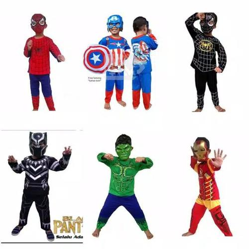 Foto Produk KOSTUM SUPERHERO BAJU KARAKTER ANAK LAKI-LAKI BAJU BERTOPENG MURAH - HULK, 2-3 tahun dari chell collection