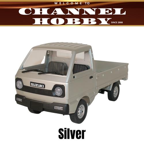 Foto Produk WPL D12 RC Car 1/10 / D12 Rc Drift Suzuki Carry Pickup / Mobil Remote - Silver dari Channel Hobby
