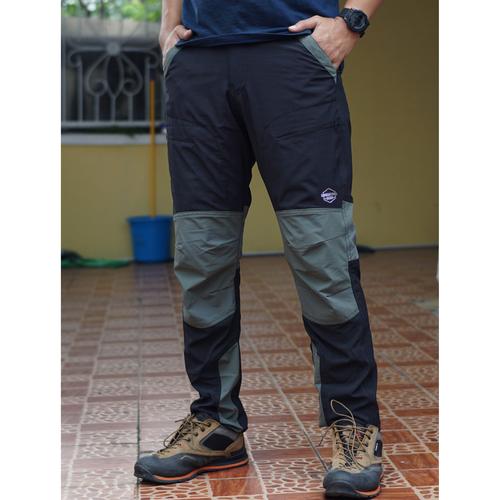 Foto Produk celana panjang outdoor gunung celana quickdry tnf the north face - hitam abu 073, XL dari zaeventure