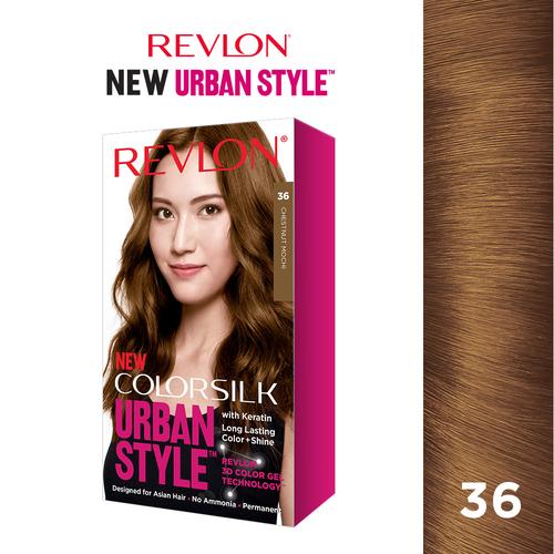 Gambar Revlon Hair Color Silk Urban Style - Chestnut Mochi dari Tempo Store Official Jakarta Timur Tokopedia