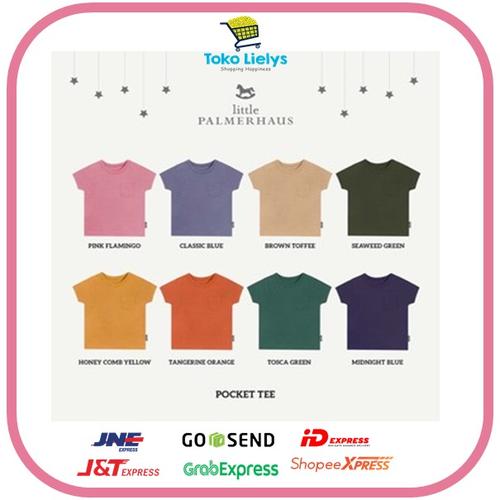 Foto Produk Little Palmerhaus Pocket Tee Cotton Shorts BAJU ANAK / BAJU BAYI 1-6TH - CORAL BLUSH, 1 TH dari i do my hobbies