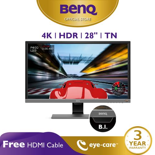 Foto Produk BenQ EL2870U 28 inch 4K UHD HDR 1ms Gaming LED Eye Care Monitor dari BenQ Official Store
