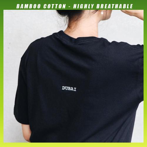 Foto Produk BAMBOO COTTON TFG T-SHIRT 708 DUBAI BLACK - S dari TFG (Taylor Fine Goods)