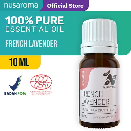 Foto Produk French Lavender Oil ( Organic ) 10 ml | 100 % Pure & Natural Essential dari Nusaroma