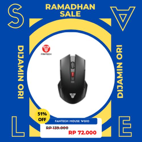 Foto Produk Fantech RAIGOR II WG10 Mouse Wireless Gaming - Space Grey dari SPIN Store