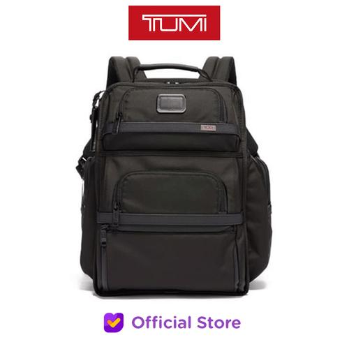 tumi alpha 3 brief pack black