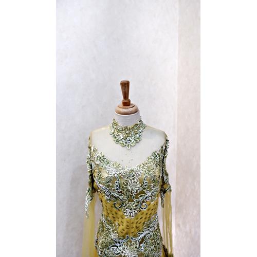 Foto Produk RAMADAN SALE - Dress/Gamis/Baju Pesta/Baju Lebaran R002-05 dari jakahong studio